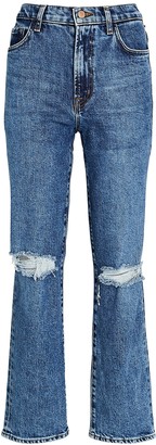 j brand distressed jeans