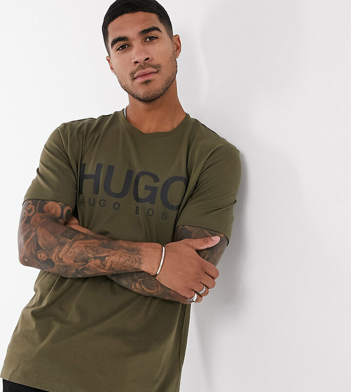 HUGO BOSS Green Men's T-shirts | Shop the world's largest collection of  fashion | ShopStyle
