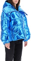 Thumbnail for your product : Bacon LAMINATED DOWN JACKET XS Blue Technical