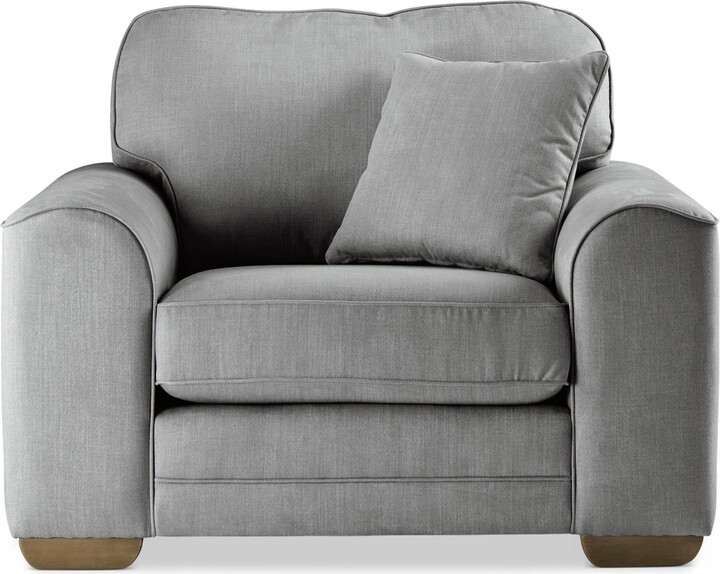 Dunelm Morello Armchair Grey ShopStyle