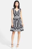 Thumbnail for your product : Tracy Reese 'Dolce Vita' Stretch Twill Fit & Flare Dress