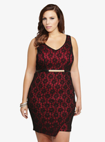 Thumbnail for your product : Torrid Belted Lace Tulip Dress