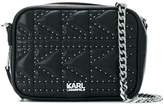 Thumbnail for your product : Karl Lagerfeld Paris K/Klassik quilted stud camera bag