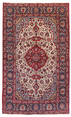 F.J. Kashanian Vintage Persian Hand-Knotted Wool Rug