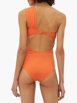 Thumbnail for your product : Marysia Swim Venice One-shoulder Cutout Swimsuit - Orange