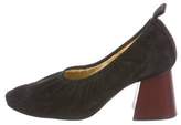 Thumbnail for your product : Celine Suede Round-Toe Pumps