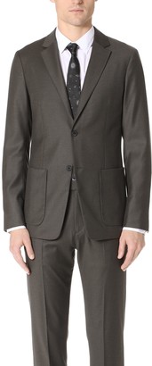 Theory Men's Tailored Flannel Suit Jacket