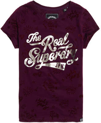 Superdry The Real Doodle All Over Print T-Shirt