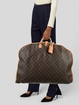 Thumbnail for your product : Louis Vuitton Vintage Monogram Garment Cover Brown