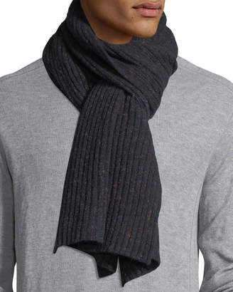 Isaia Cashmere Donegal Scarf
