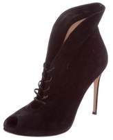 Thumbnail for your product : Gianvito Rossi Suede Lace-up Boots