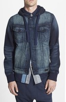 Thumbnail for your product : PRPS Hooded Denim Jacket