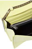 Thumbnail for your product : M2Malletier Alexia Suede And Leather Shoulder Bag - Lime green