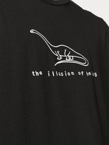 Thumbnail for your product : Diesel dinosaur embroidery T-shirt