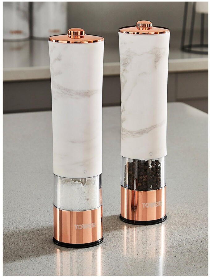 tower salt and pepper rose gold