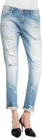 Thumbnail for your product : D-ID Denim Paris Boyfriend Jeans, Queens Destroy