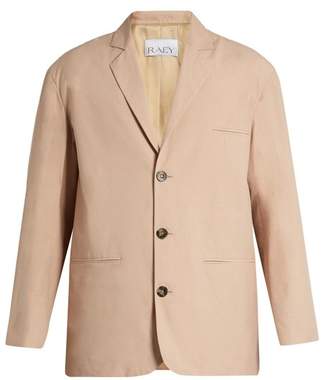 Raey Soft-tailored cotton-blend blazer