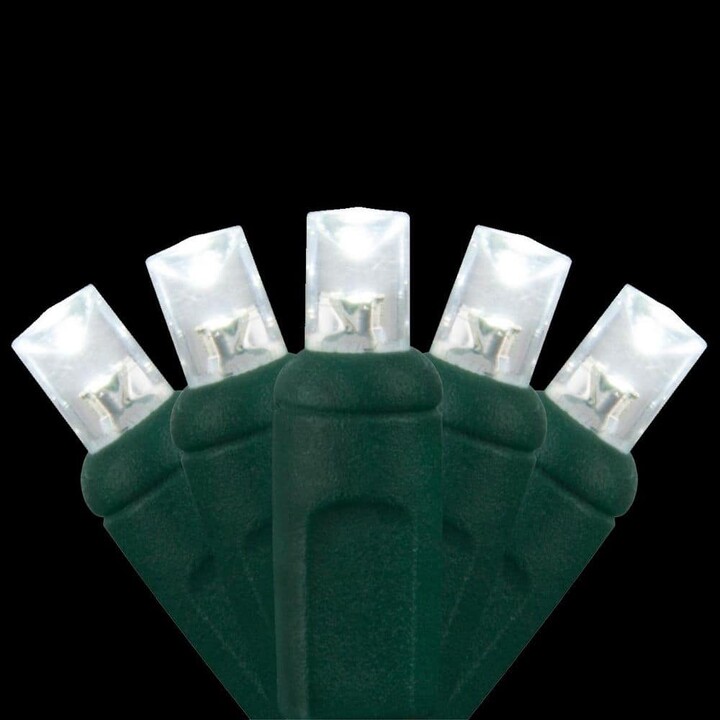 Wintergreen Lighting 24 ft. 70-Light Wide Angle Cool White Mini LED Lights