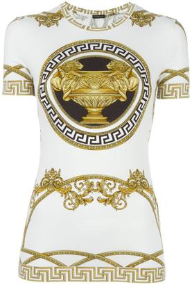 Versace La Coupe des Dieux T-shirt - women - Spandex/Elastane/Viscose - 40