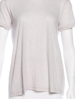 Helmut Lang Open Back Short Sleeve Top w/ Tags