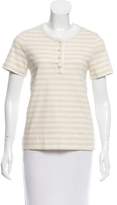 Thumbnail for your product : Chloé Stripe Print Short Sleeve Top