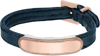 Anna Beck Leather ID Bracelet