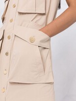 Thumbnail for your product : DSQUARED2 Flap-Pocket Button-Front Shift Dress