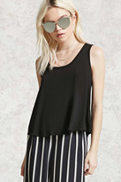 Thumbnail for your product : Forever 21 FOREVER 21+ Buttoned-Back Top