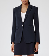 Thumbnail for your product : Reiss Samuel ONE BUTTON BLAZER NIGHT SKY