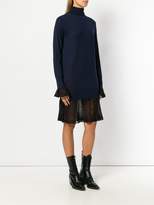Thumbnail for your product : Sacai Roll Neck Sweater Dress
