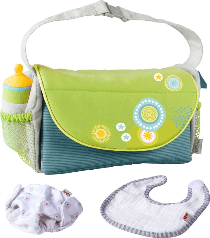 Haba Doll Diaper Bag Summer Meadow