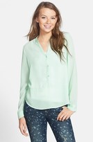 Thumbnail for your product : Frenchi Long Sleeve Top (Juniors)