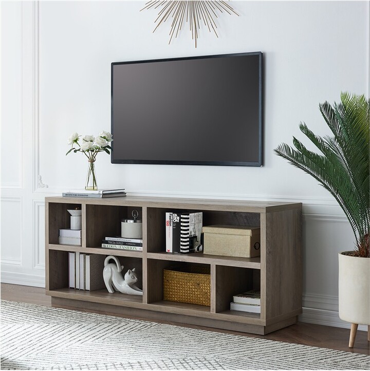 Henn& Hart Gray Oak TV Stand Henn&Hart ShopStyle