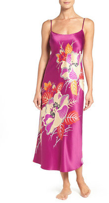 Natori Imperial Floral Print Long Nightgown