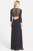 Thumbnail for your product : Element 'Ira' Lace Back Maxi Dress (Juniors)
