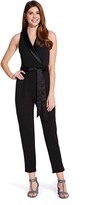 Thumbnail for your product : Adrianna Papell Sleeveless Tuxedo Jumpsuit