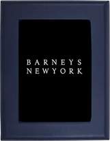 Thumbnail for your product : Barneys New York Leather Studio 5" x 7" Picture Frame - Blue