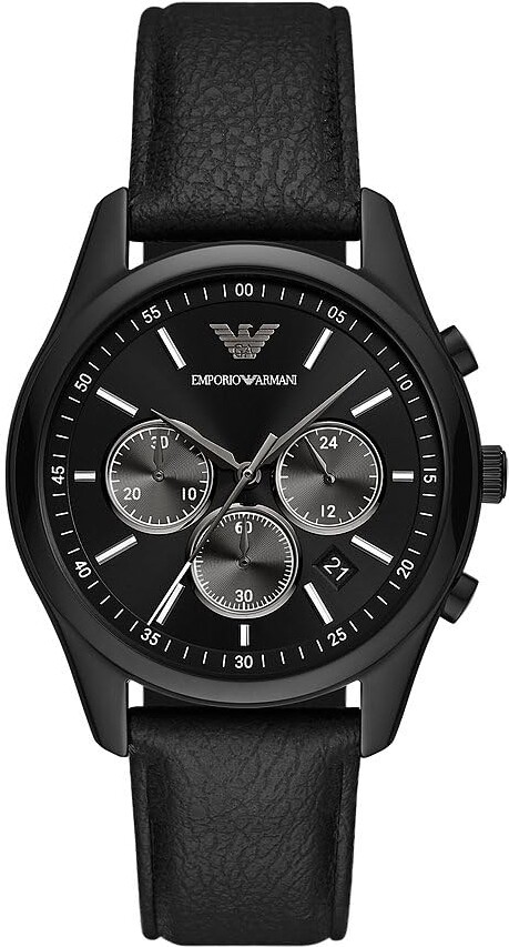 Emporio Armani Black Watches For Men ShopStyle UK