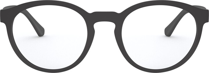 Emporio Armani Rectangular Optical Glasses