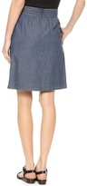 Thumbnail for your product : A.P.C. Safari Denim Skirt
