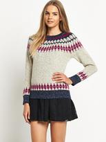 Thumbnail for your product : Superdry Peak Fair Isle Crew Neck Sweater