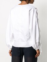 Thumbnail for your product : Eudon Choi Side Ties Long-Sleeve Top
