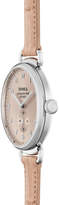 Thumbnail for your product : Shinola 38mm Canfield Alligator Strap Watch, Nude Pink/Silver