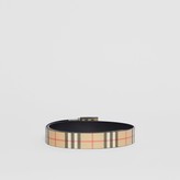 Thumbnail for your product : Burberry Reversible Plaque Buckle Vintage Check Belt