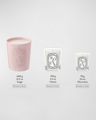 Diptyque Roses Scented Pink Candle, 21.2 oz. - ShopStyle Home