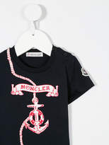 Thumbnail for your product : Moncler Kids anchor print T-shirt