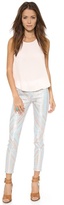 Thumbnail for your product : 7 For All Mankind The Mahlia Kent Pieced Skinny Ankle Jeans