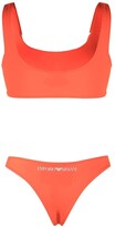 Thumbnail for your product : Emporio Armani Logo-Print Stretch Bikini