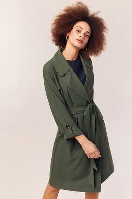 Next Womens Oasis Green Duster Coat