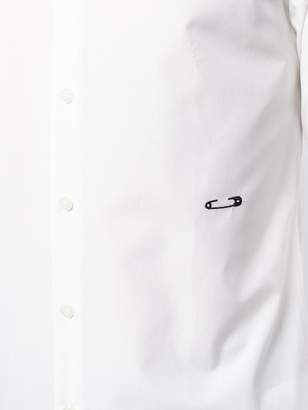 Moschino safety pin slim fit shirt